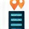 Icon representing comprehensive location database management